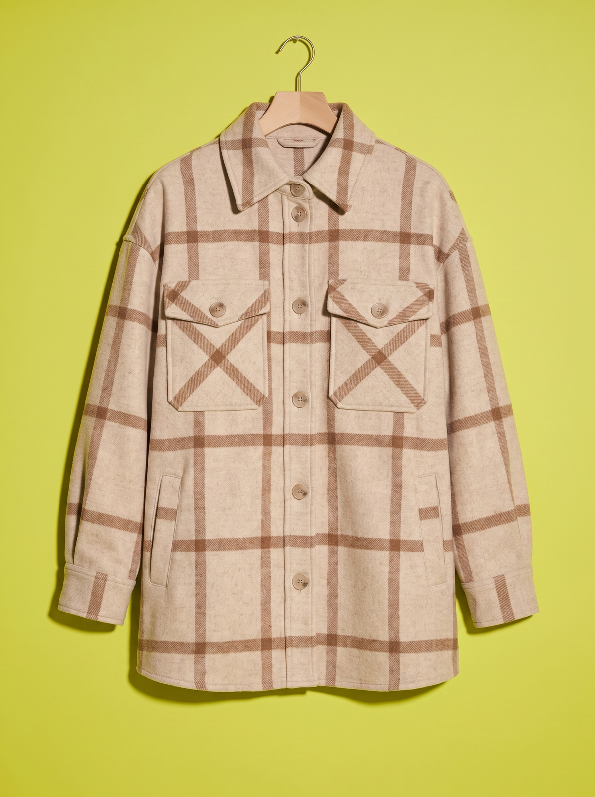 Josephine Wool Overshirt, product shot