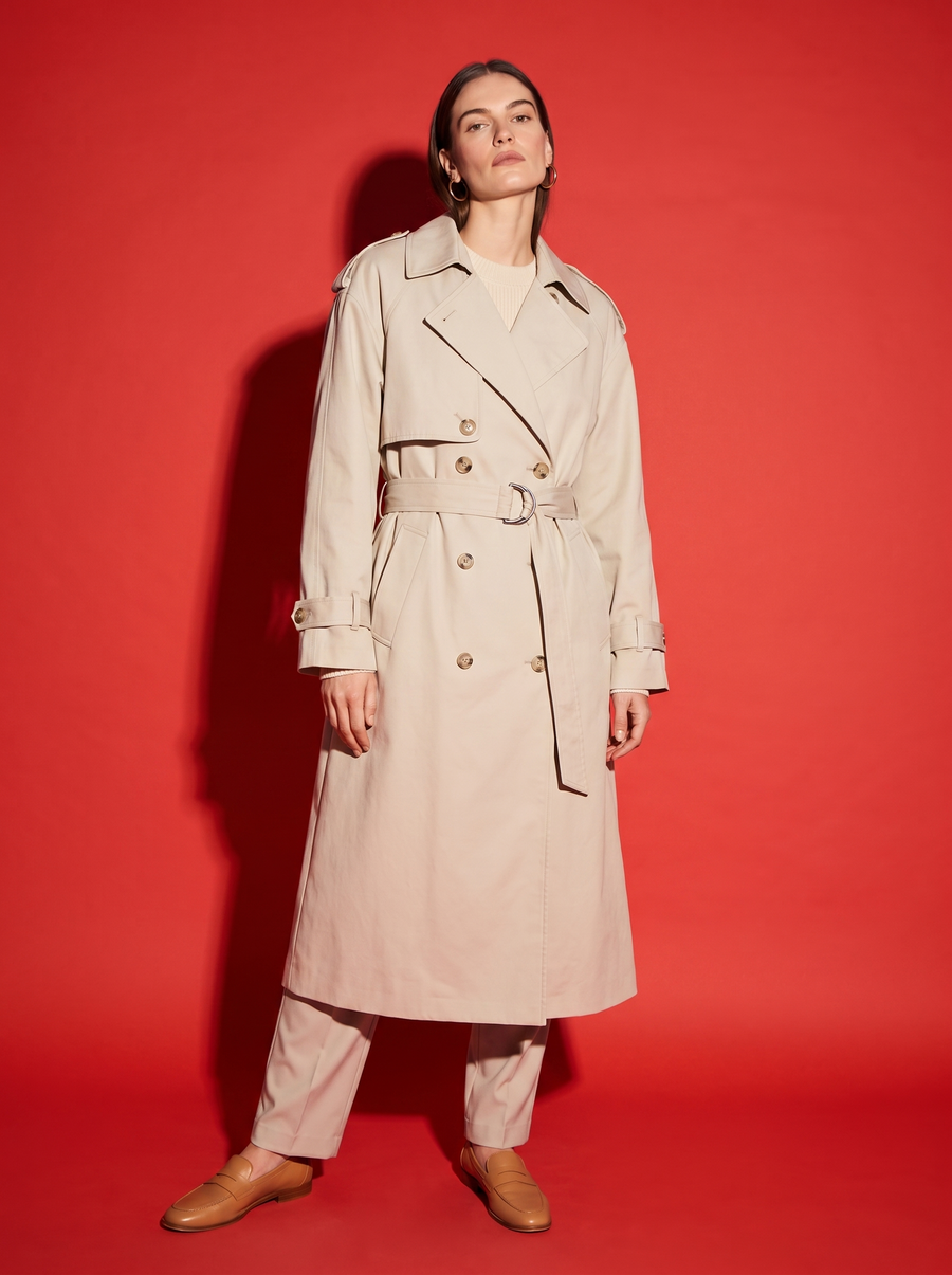 Elodie Belted Trench Coat