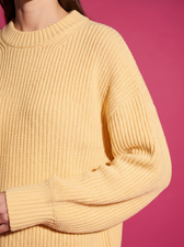 Colette Oversized Knit, fabric and construction detail
