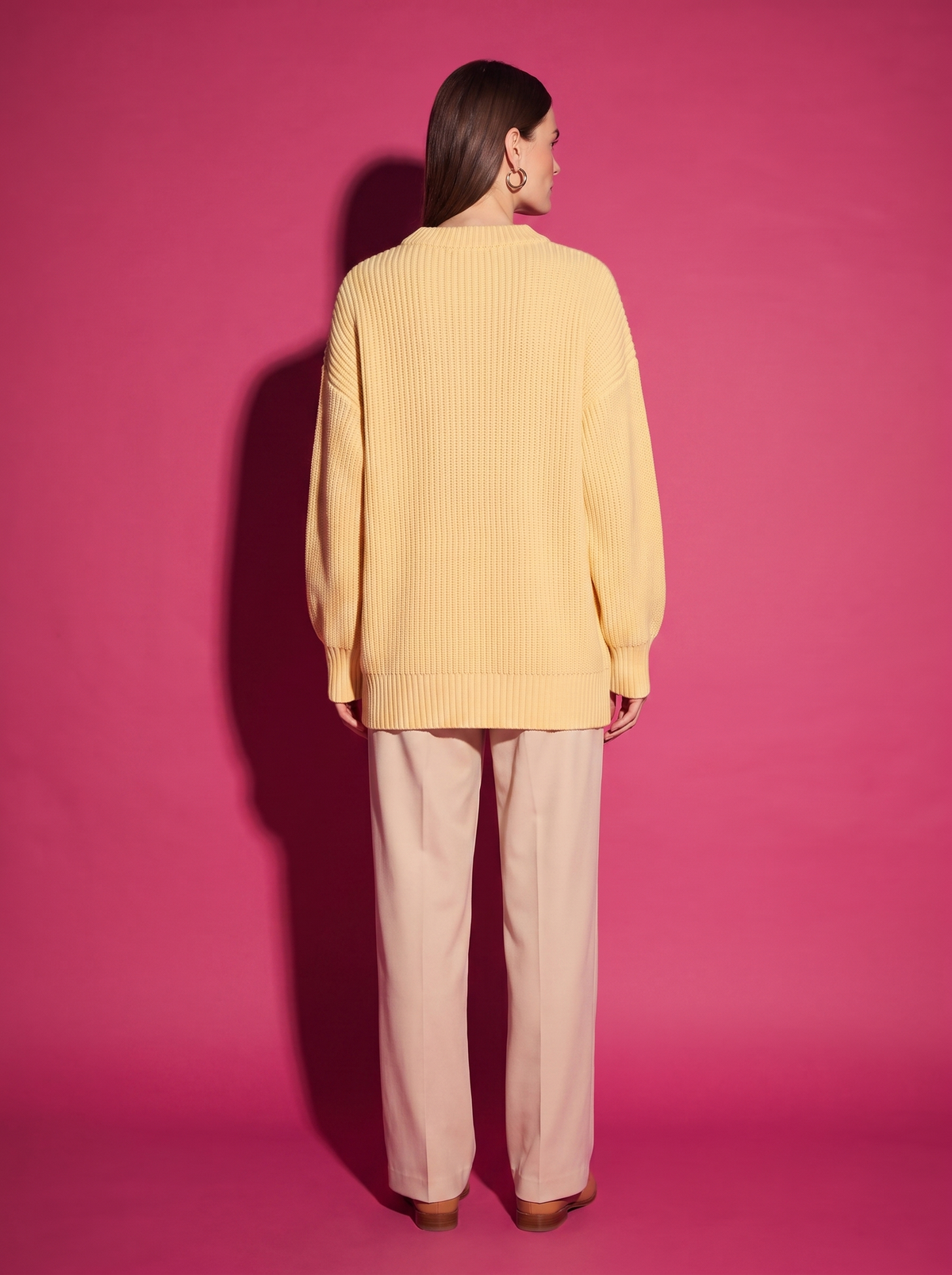 Colette Oversized Knit, back view