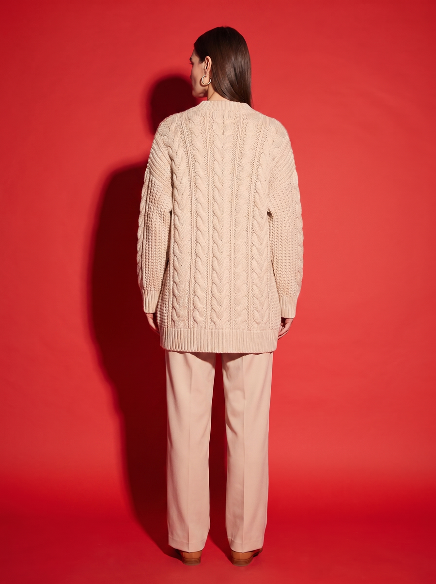 Simone Cable Knit Cardigan