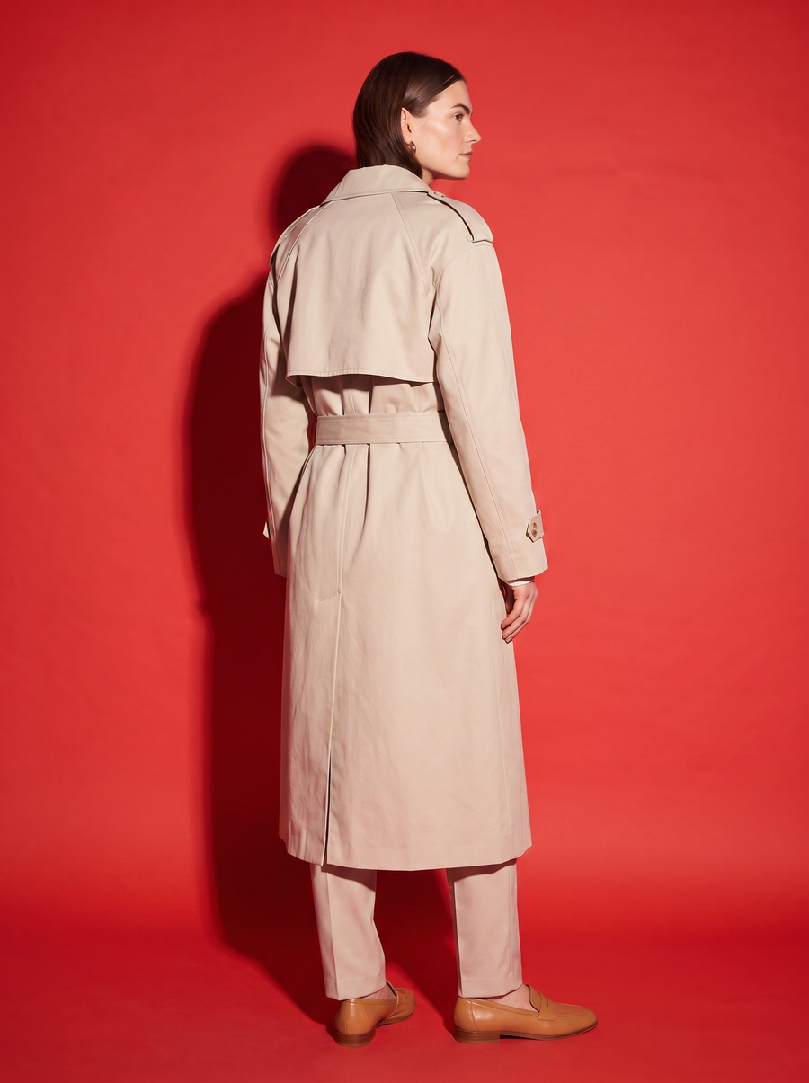 Elodie Belted Trench Coat